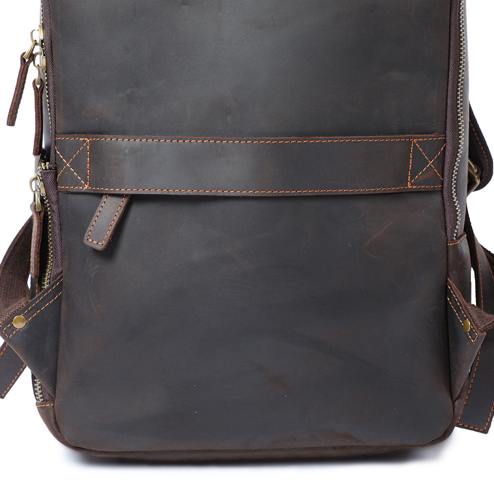 Leather Laptop Rucksack | Yates