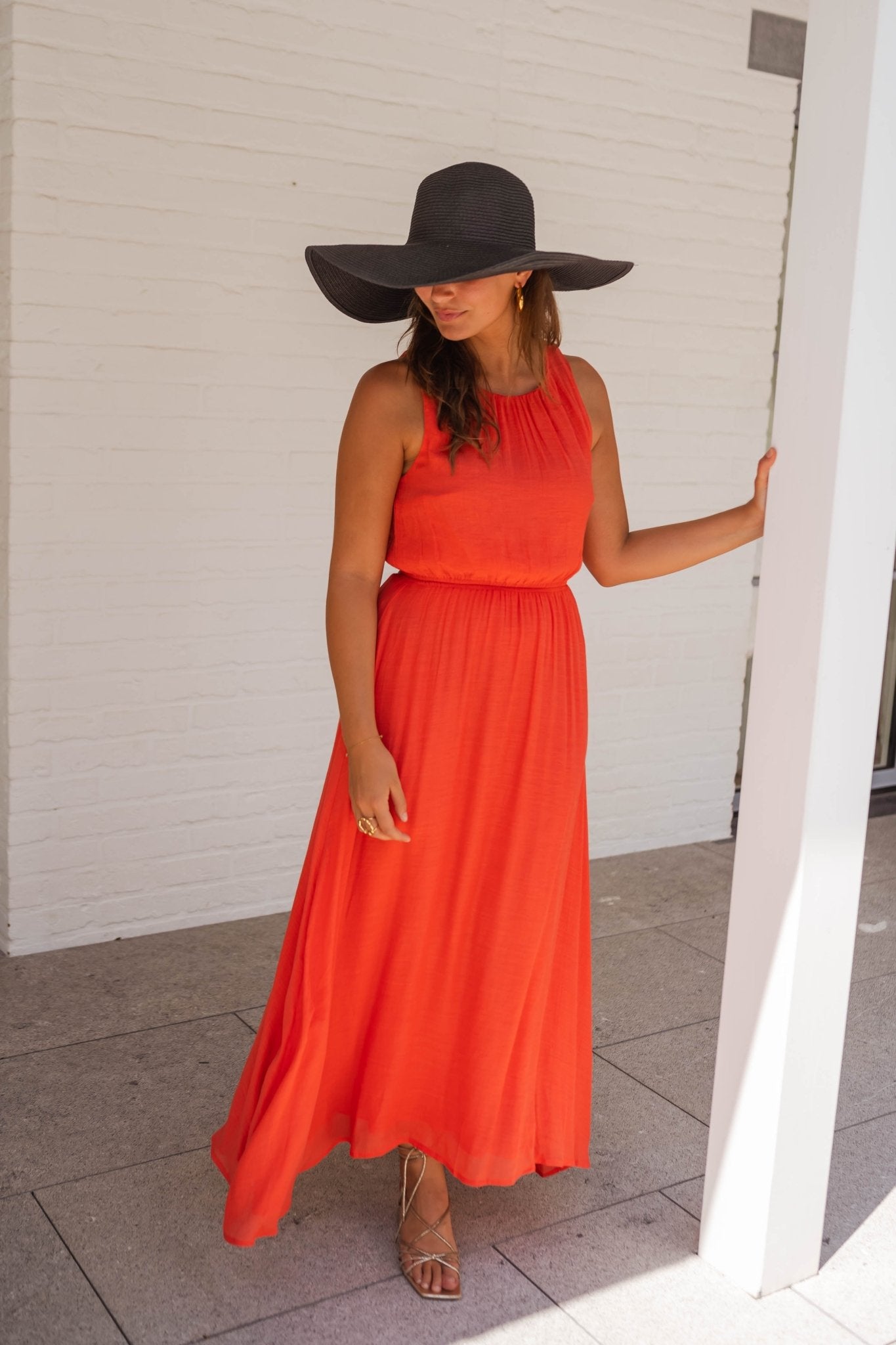 LISA™ | The Summer Dress in Vibrant Orange