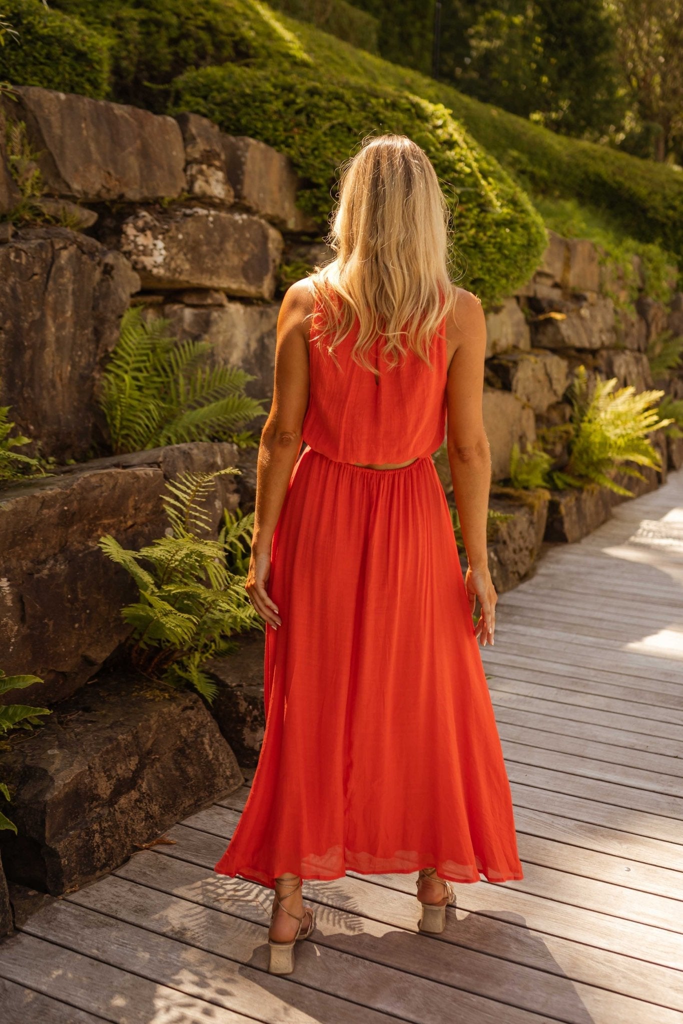 LISA™ | The Summer Dress in Vibrant Orange