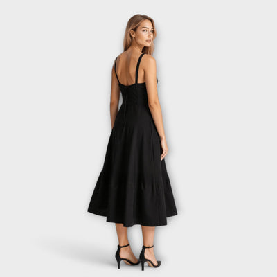 Kiana - Corset Midi Dress