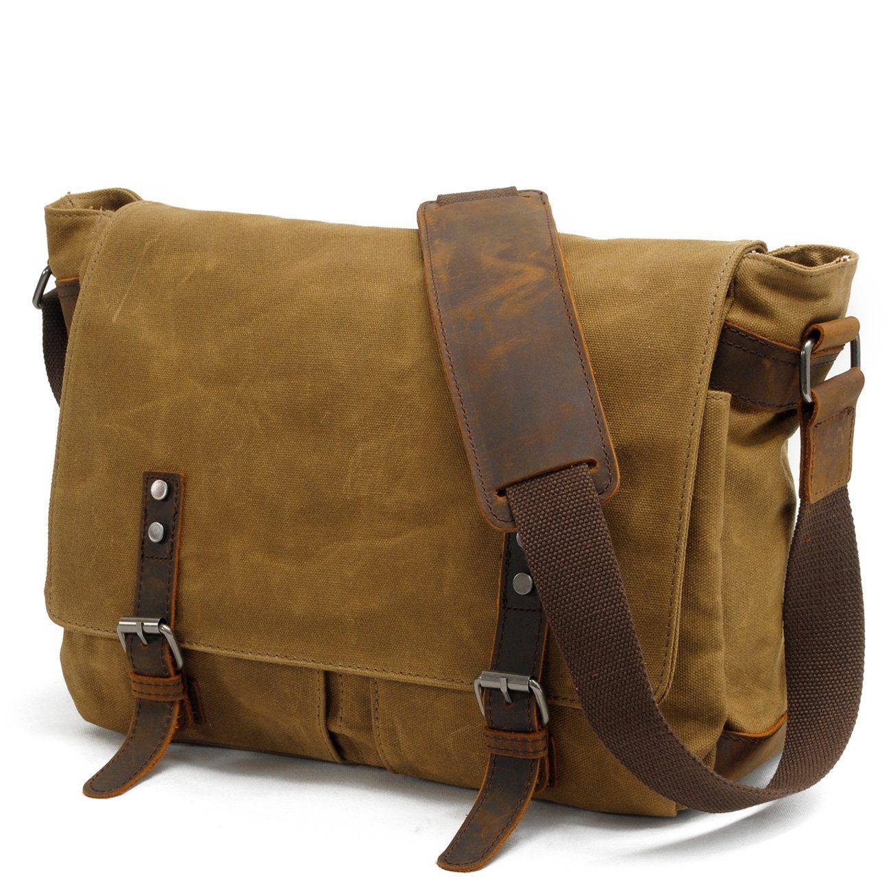 Retro Brown Messenger Bag | Cillian