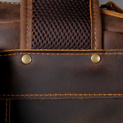 Tan Leather Backpack | Corbinian