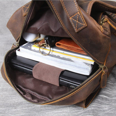 Tan Leather Backpack | Corbinian