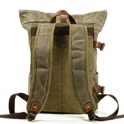 Canvas Motorcycle Backpack | Garrison