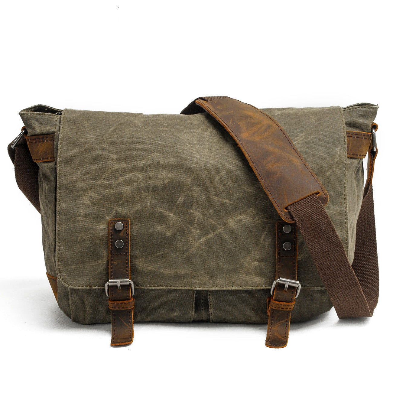 Retro Brown Messenger Bag | Cillian