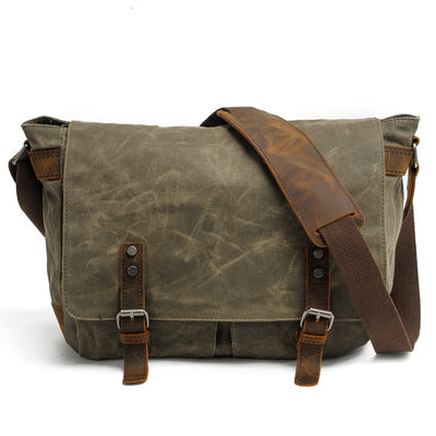 Retro Brown Messenger Bag | Cillian