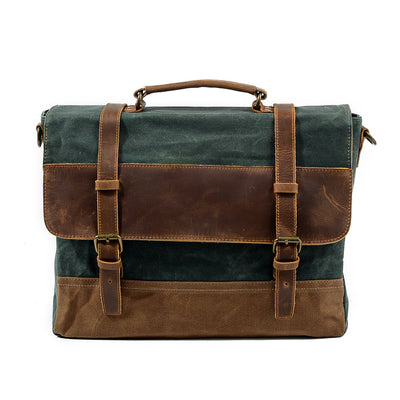 Waxed Canvas Messenger Bag | Phoenix